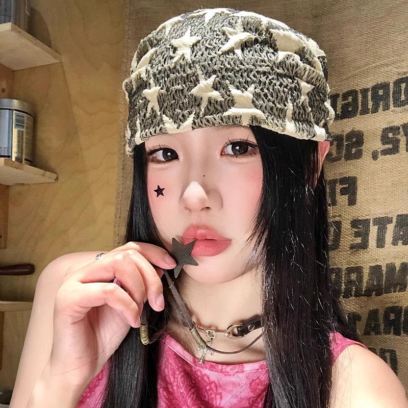 Street Fashion Hats - Style Cool chapeaux étoile sous-culture Y2K