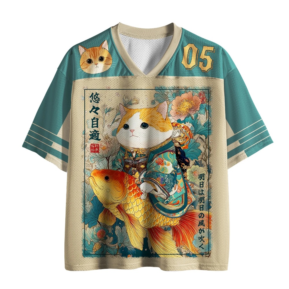 Street Fashion In Japanese - T-shirt à col en V pour