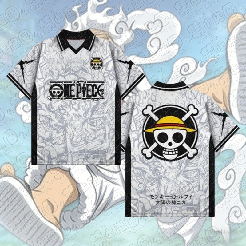 Street Fashion Hats - T-shirt imprimé 3D One Piece Luffy
