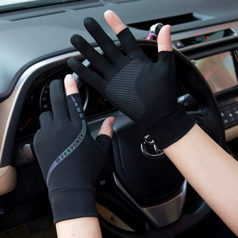 Street Fashion Gloves - Gants de cyclisme d'été en soie