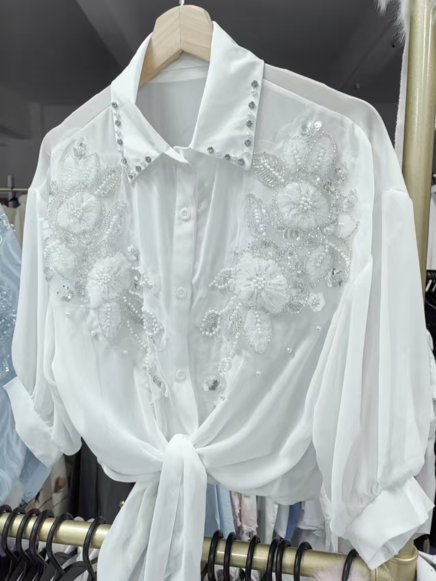 Street Fashion In Korea - Chemisiers et Blouses d'été Streetwear Anti-UV