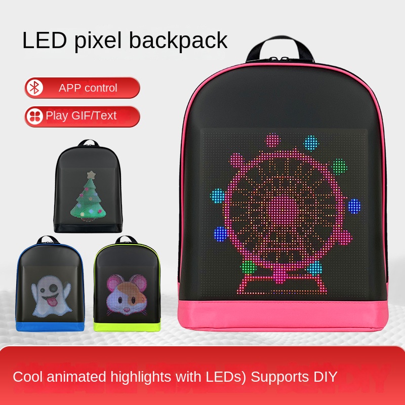 Street Fashion App - Sac à dos LED tendance avec