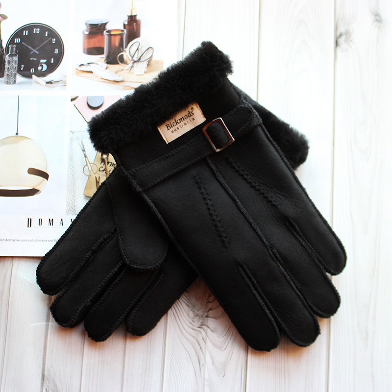 Gants en fourrure de mouton po - Street Fashion Gloves avis et prix