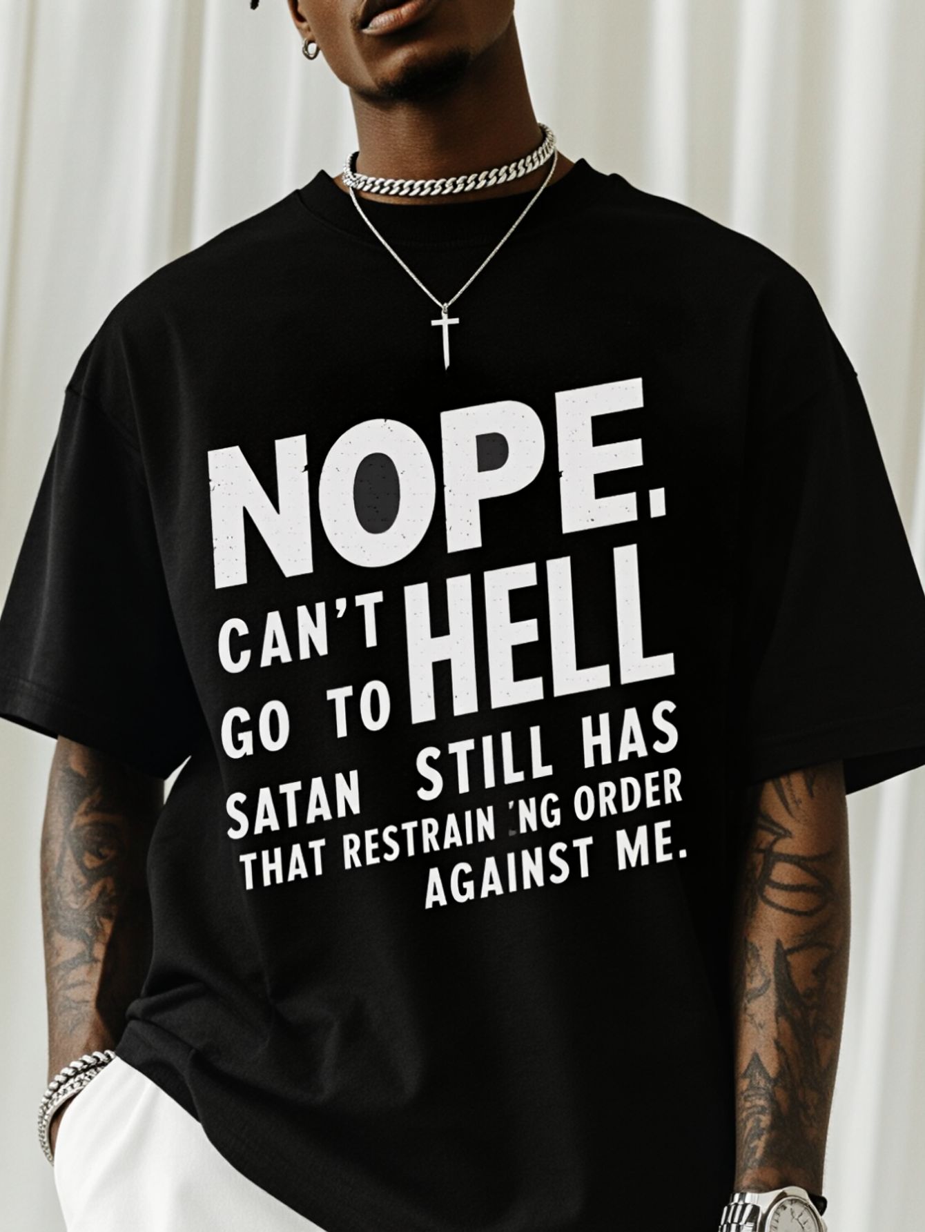 T-shirt imprimé « NOPE NOT GOI - Street Style Fashion Quotes avis et prix