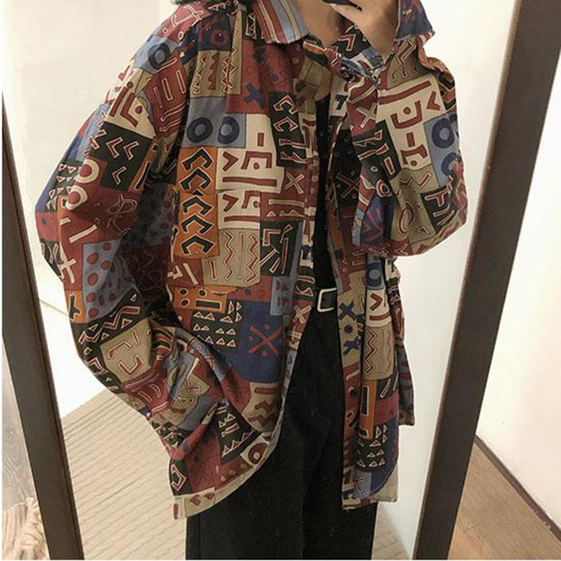 Chemisier Vintage Harajuku pou - Street Fashion In Korea avis et prix