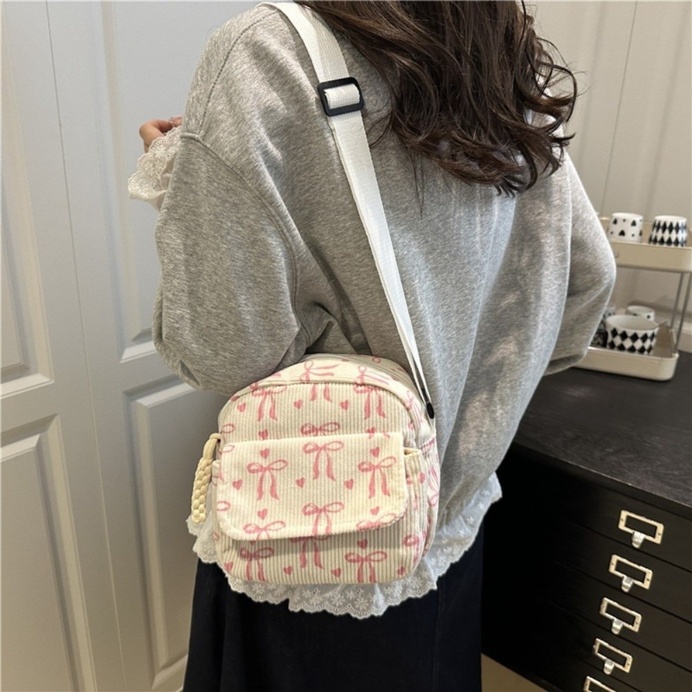Petit sac à bandoulière en vel - Street Fashion In Korea avis et prix