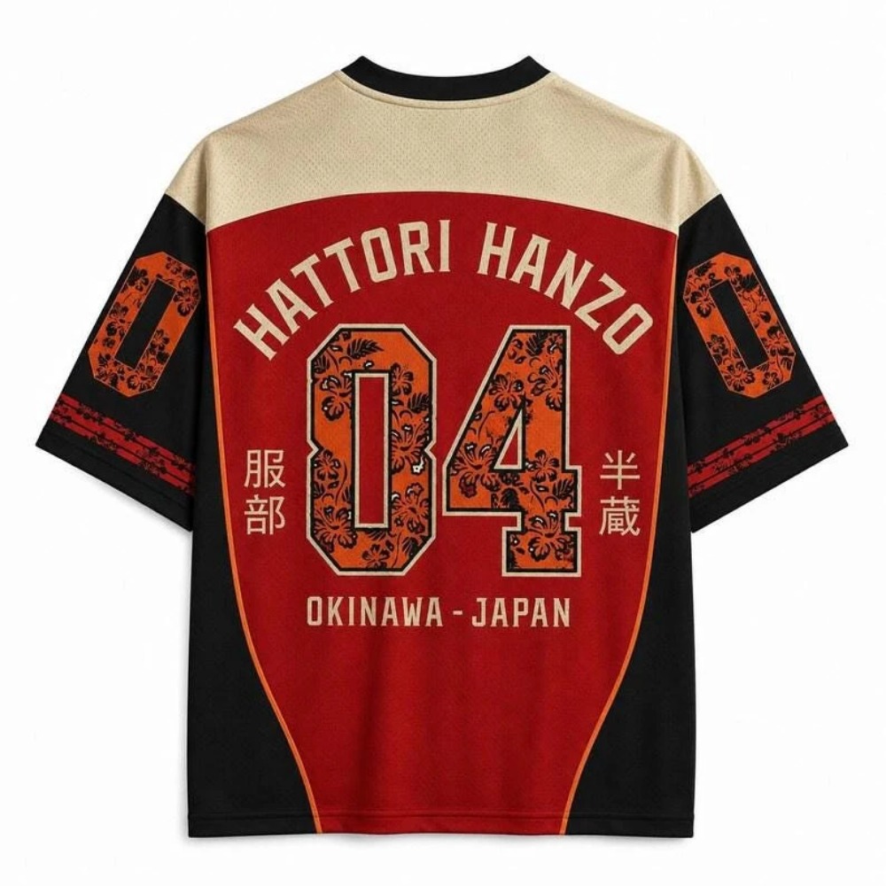 T-shirt de sport à col en v po - Street Fashion In Japanese avis et prix