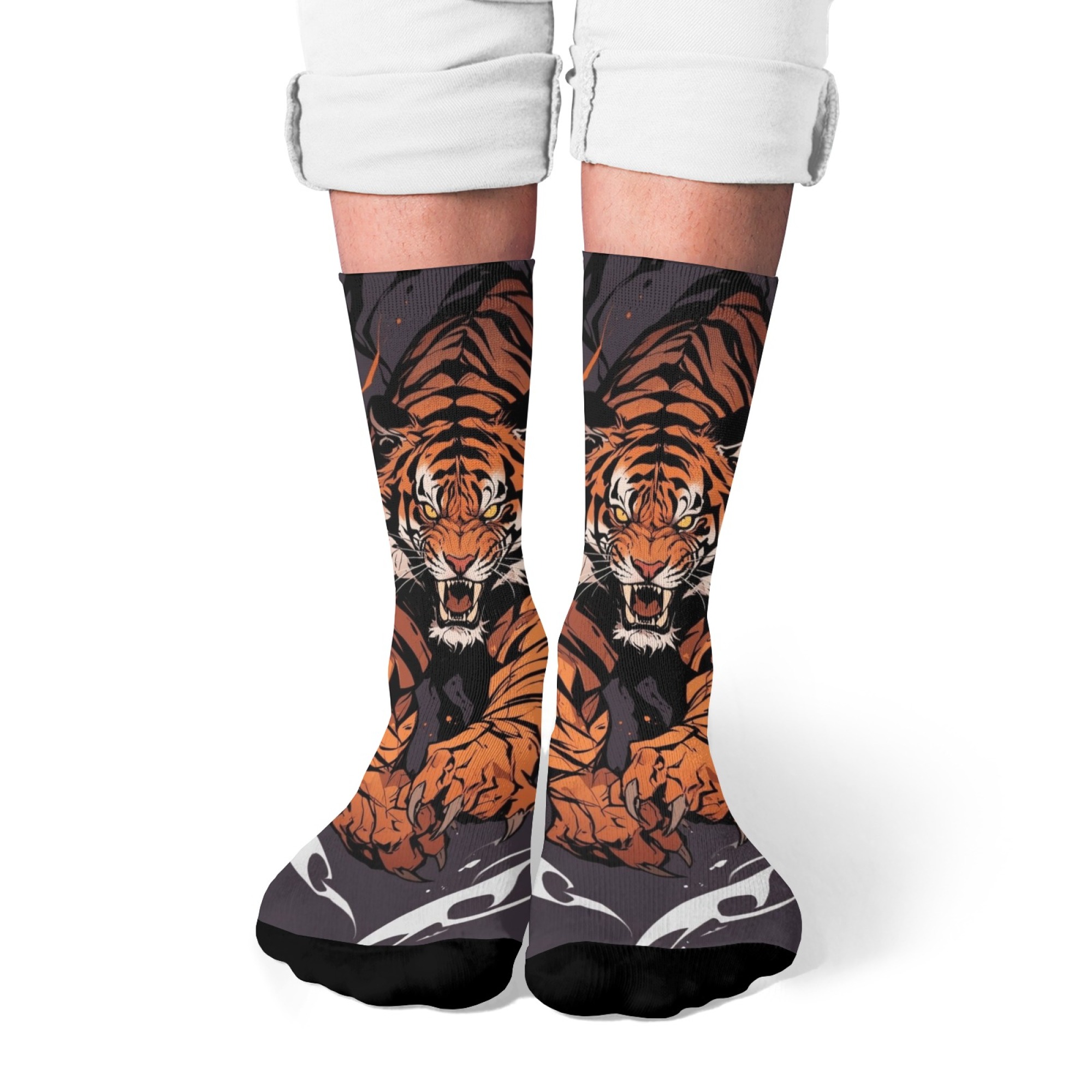Chaussettes unisexes à imprimé - Street Fashion Asian Men avis et prix
