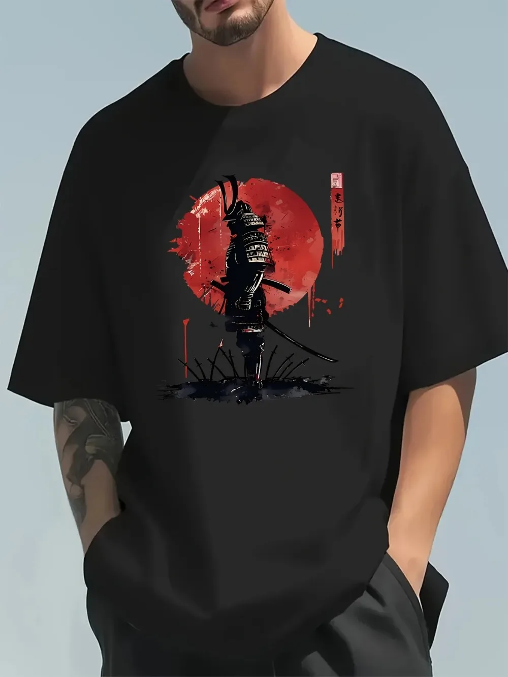 Fashiona – T-shirt ample décon - Street Fashion In Japanese avis et prix