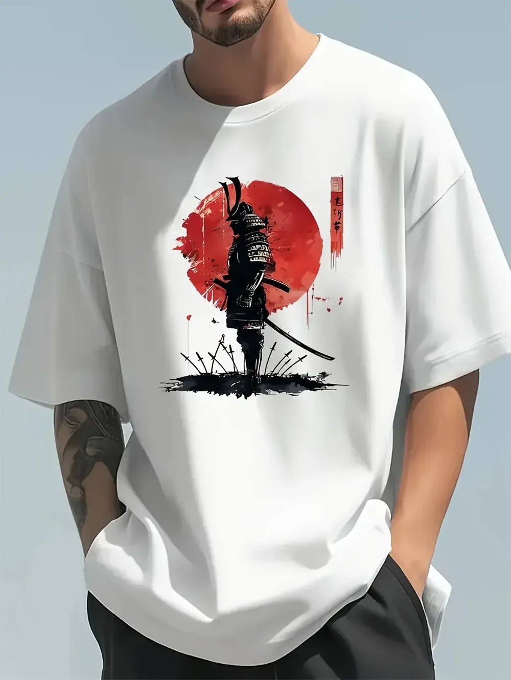Fashiona – T-shirt ample décon - Street Fashion In Japanese avis et prix