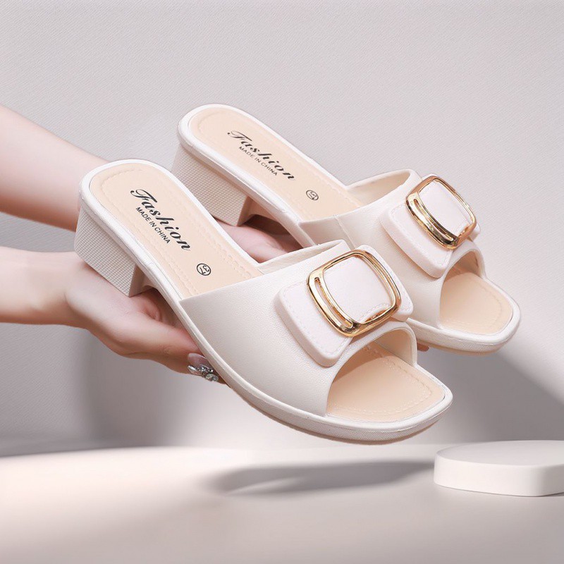 Sandales d'été polyvalentes po - Street Fashion In Korea avis et prix