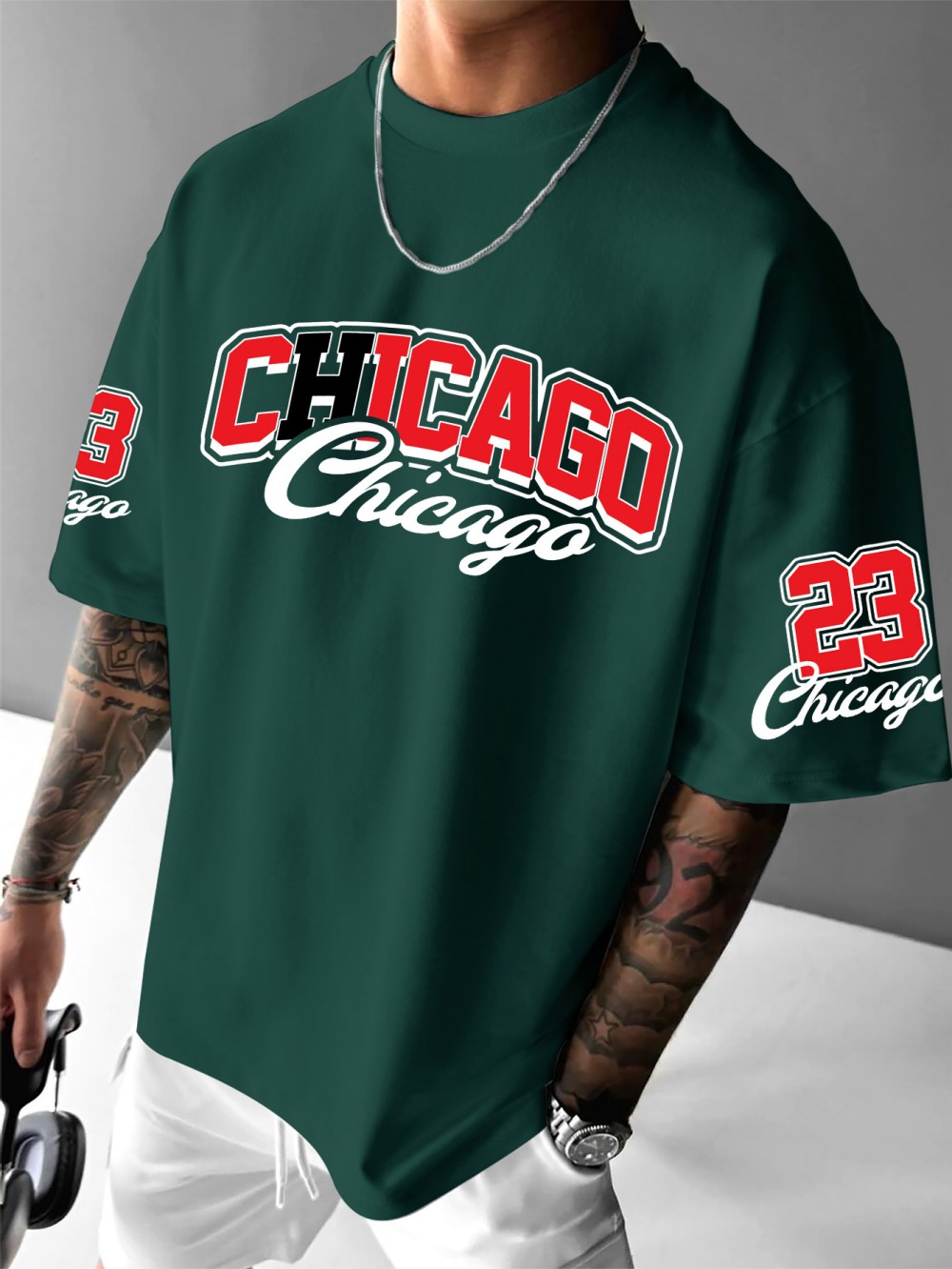 T-shirt d'été pour hommes euro - Street Fashion Chicago avis et prix