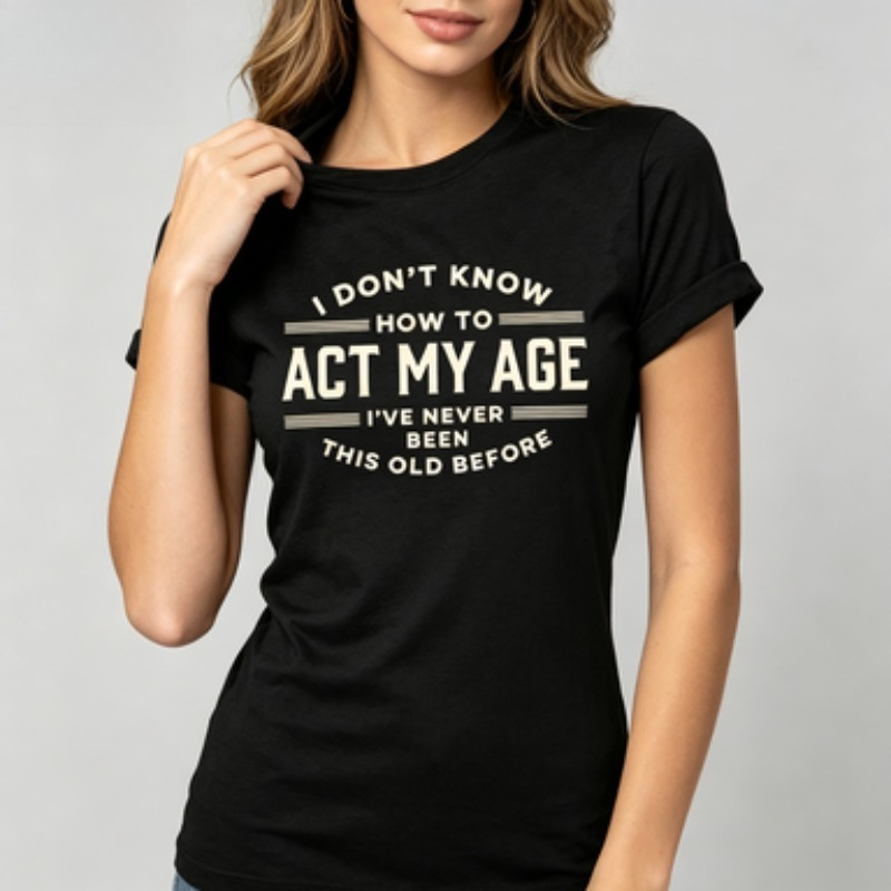 T-shirt décontracté pour tous  - Street Style Fashion Quotes avis et prix