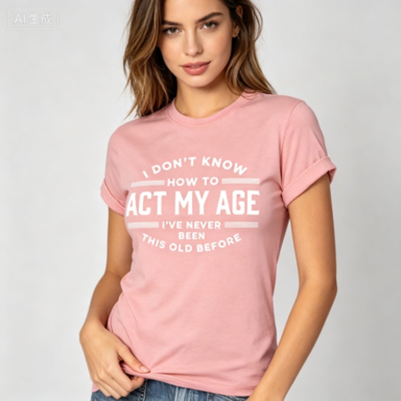 T-shirt décontracté pour tous  - Street Style Fashion Quotes avis et prix